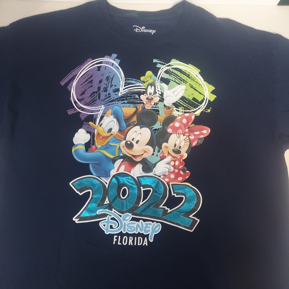 Disney Florida 2022‎ T-Shirt Mickey Mouse & Friends Souvenir XL/XG